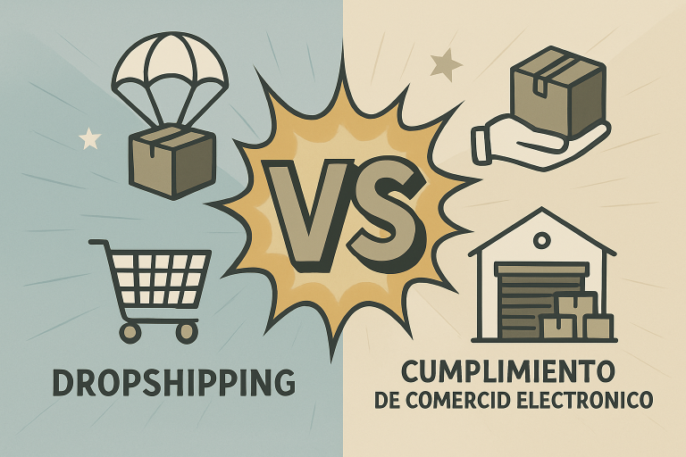 Dropshipping o cumplimiento de comercio electrónico