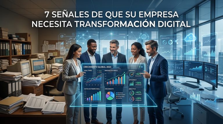 7 señales de que su empresa necesita transformación digital